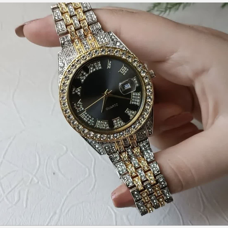 ساعت مچی فول نگین با به پخش