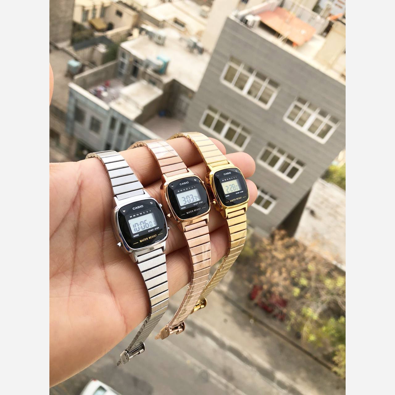 ساعت مچی کاسیو دیجیتال به پخش