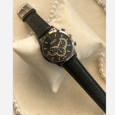 ست ساعت ست بند چرمی سیکو کورنو بلک+جعبه