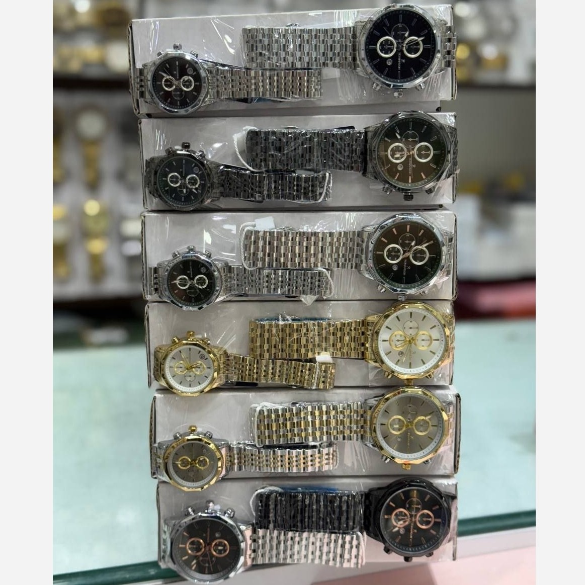 ساعت ست ساعت رومانسون بند حصیری + جعبه هدیه