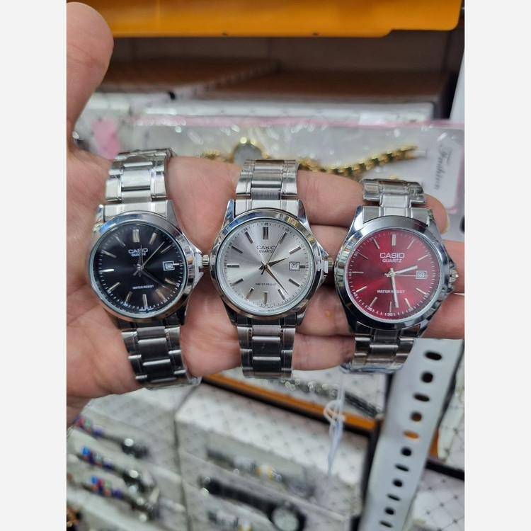 ساعت ست زنانه و مردانه کاسیو سیلور+ جعبه هدیه
