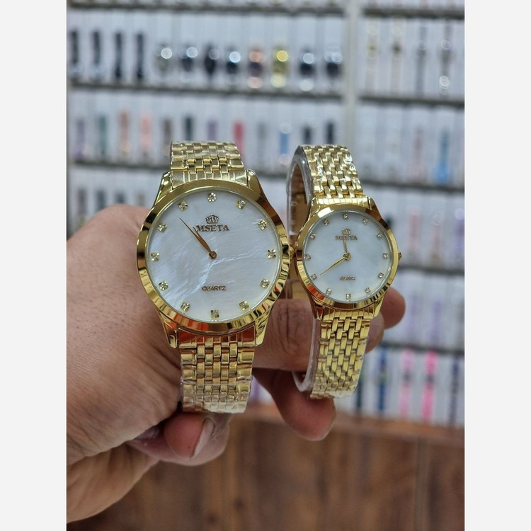 ساعت ست زنانه و مردانه مستا سیلور +جعبه هدیه