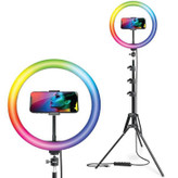رینگ لایت مدل LJJ-30RGB