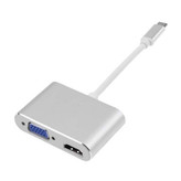 مبدل USB-C به HDMI / VGA مدل 170004008