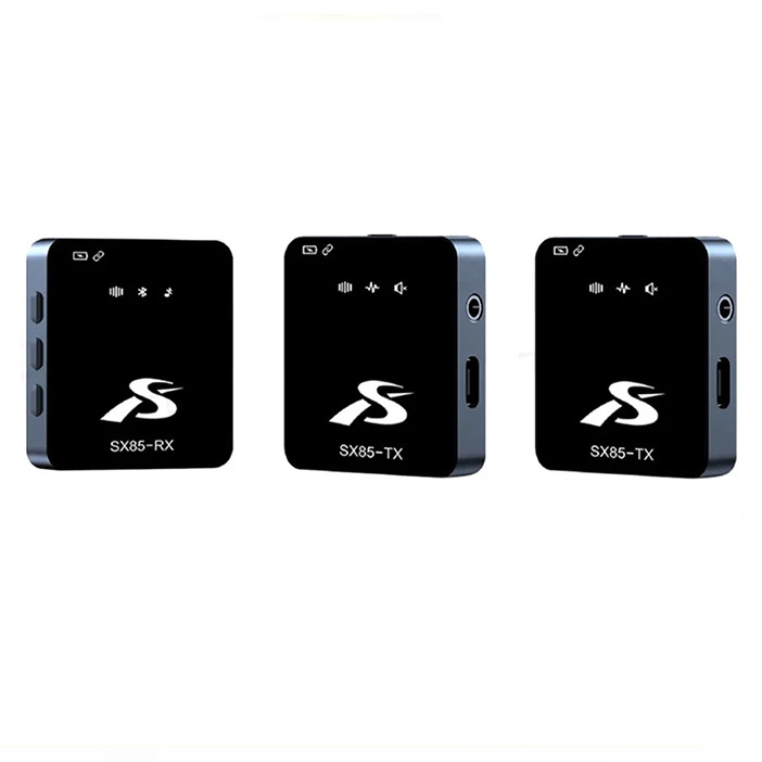 ست میکروفن بی سیم مدل SX85 LIGHTNING 2MIC