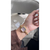 ساعت بند تیفانی زنانه برند والار صفحه صورتی سلطنتی کیفیت عالی ۔ساعت زنانه ۔ساعت تیفانی