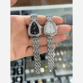 ساعت زنانه شیک و زیبا کیفیت عالی رنگ ثابت نگین دار