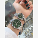ساعت الماسی برند سیکو کیفیت عالی شیک و زیبا رنگ ثابت سفارش به صورت تک و ست ۔