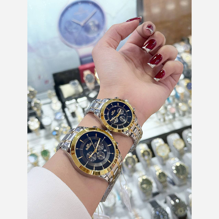 ست ساعت سویسلند کیفیت عالی تاریخ دار شیک و زیبا