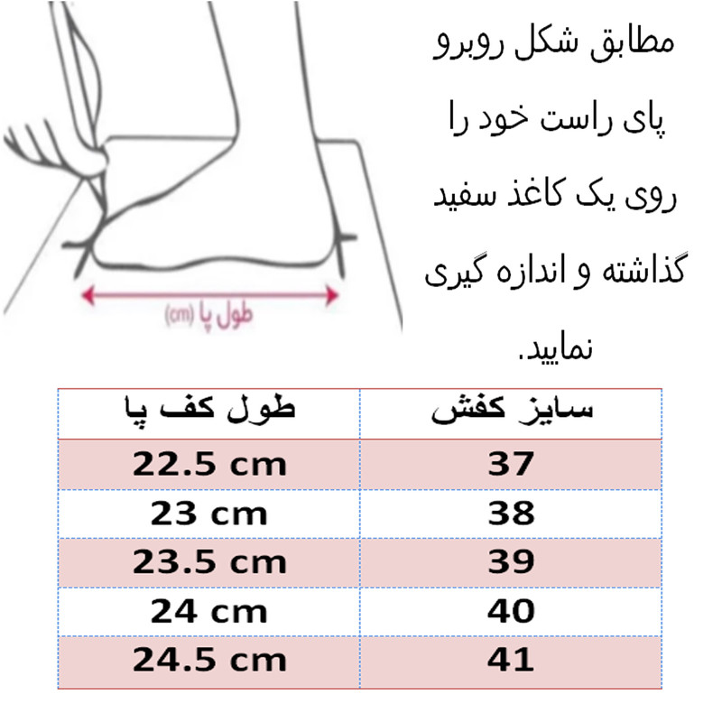کفش روزمره زنانه مدل دراگون کد C-8851