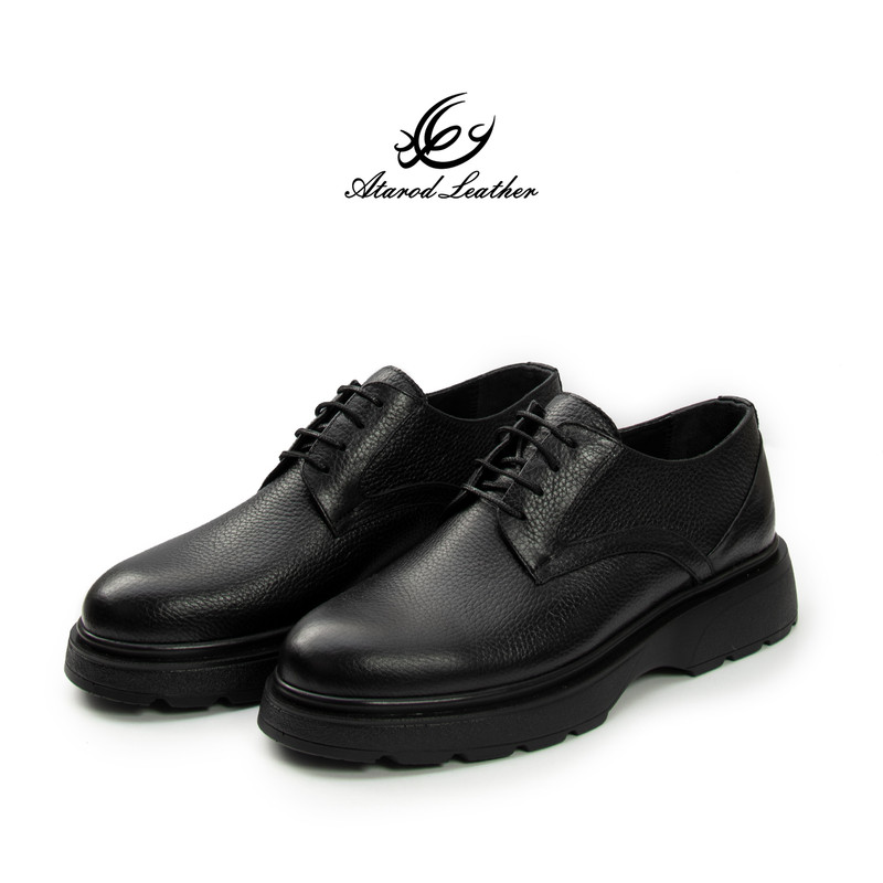 کفش روزمره مردانه چرم عطارد مدل چرم طبیعی کد SH321
