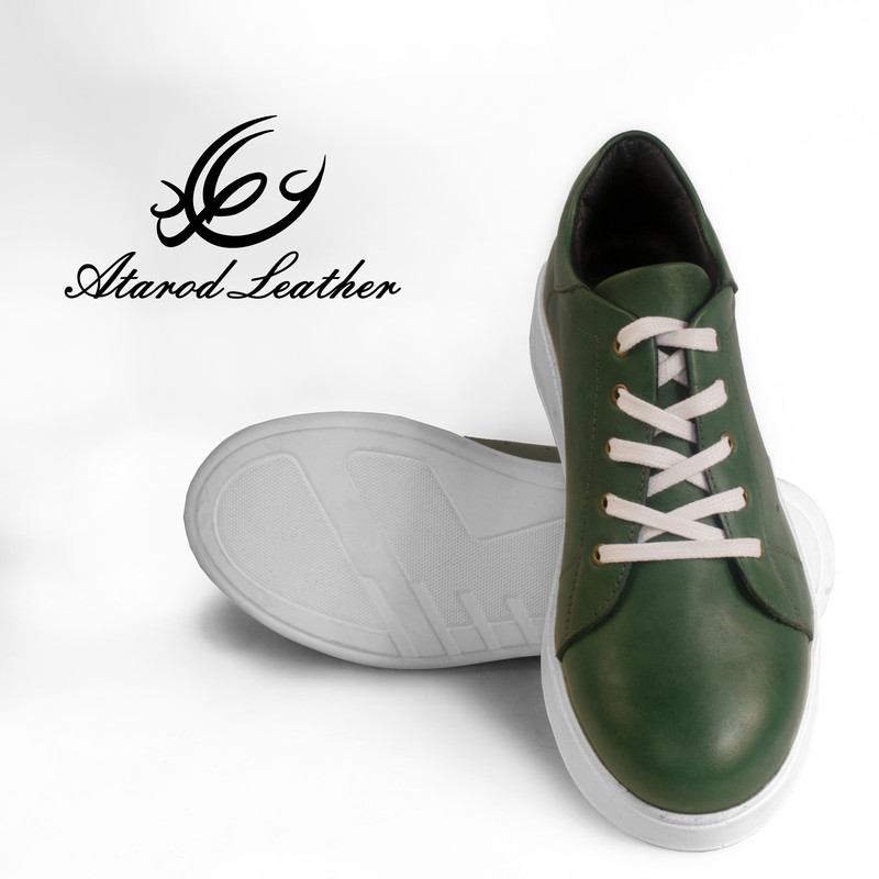 کفش روزمره زنانه چرم عطارد مدل چرم طبیعی کد SH63