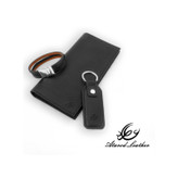 ست هدیه مردانه چرم عطارد مدل چرم طبیعی کد A95