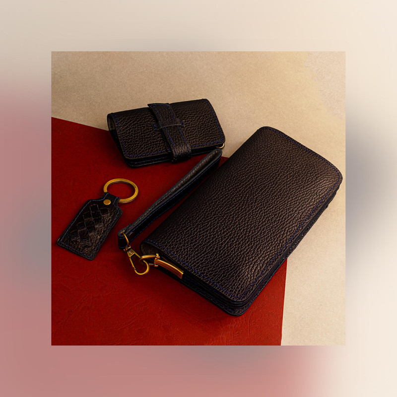 ست هدیه چرم عطارد مدل A34