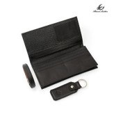 ست هدیه چرم طبیعی چرم عطارد مدل A139