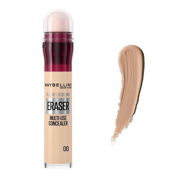 کانسیلر میبلین مدل Eraser شماره 00 IVORY