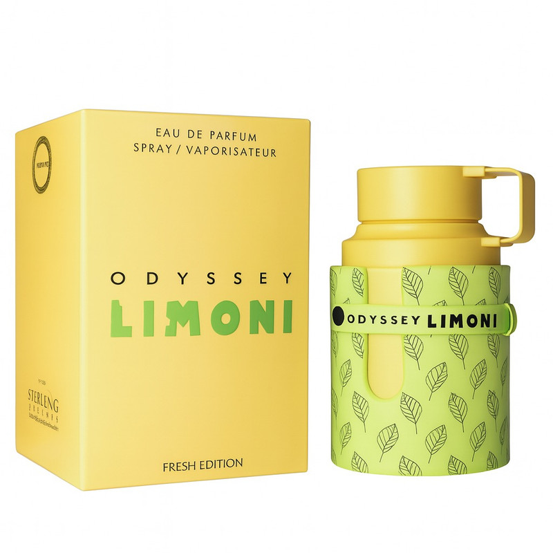 ادوپرفیوم مردانه و زنانه آرماف مدل Odyssey limoni Fresh با رایحه خنک حجم ۱۰۰ میلی‌لیتر