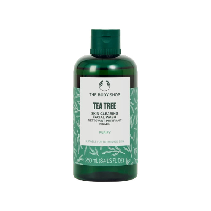 ژل شستشو صورت بادی شاپ مدل  Tea Tree new look حجم 250 میلی لیتر