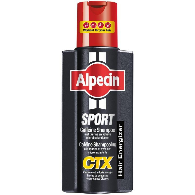 شامپو تقویت کننده مو آلپسین مدل Sport CTX حجم 250 میلی لیتر