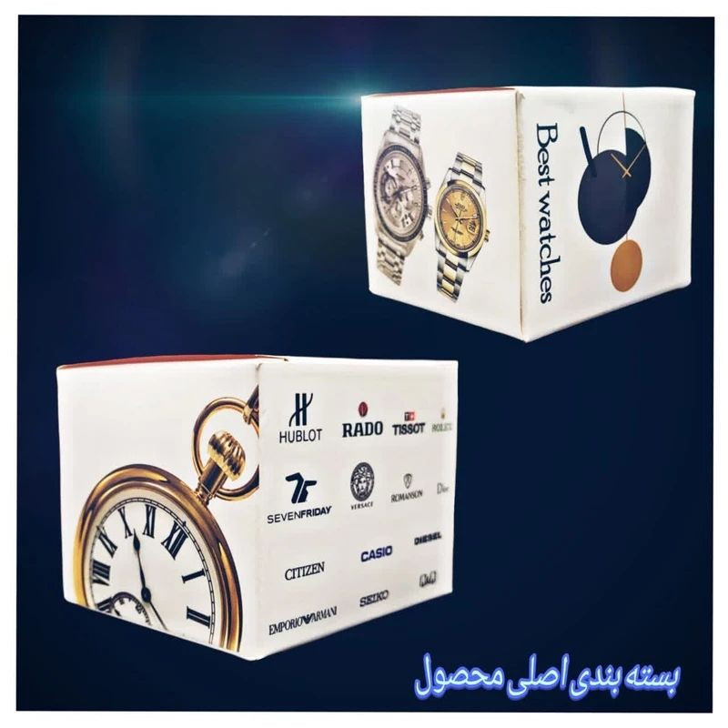 ست ساعت مچی دیجیتال زنانه و مردانه مدل تک زمانه 08