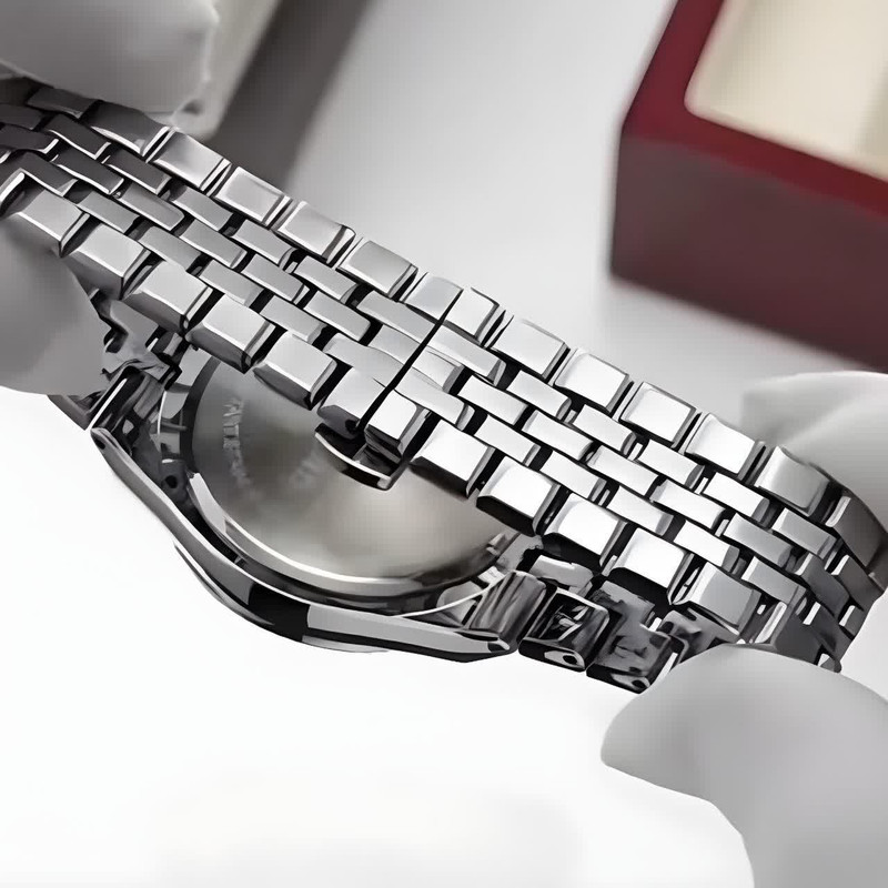 ساعت مچی عقربهای کوارتز مردانه کاکیو مدل دیت جاست کد 006