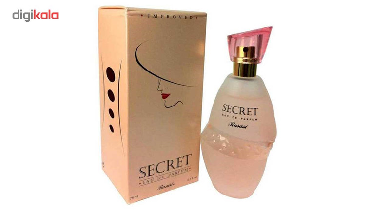 ادوپرفیوم زنانه رصاصی مدل Secret حجم 75 میلی لیتر