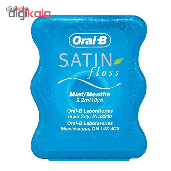 نخ دندان اورال-بی مدل Satin مجموعه 2 عددی