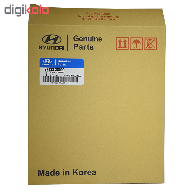 فیلتر روغن خودرو هیوندای جنیون پارتز مدل 263203C100 مناسب برای آزرا به همراه فیلتر کابین و فیلتر هوا