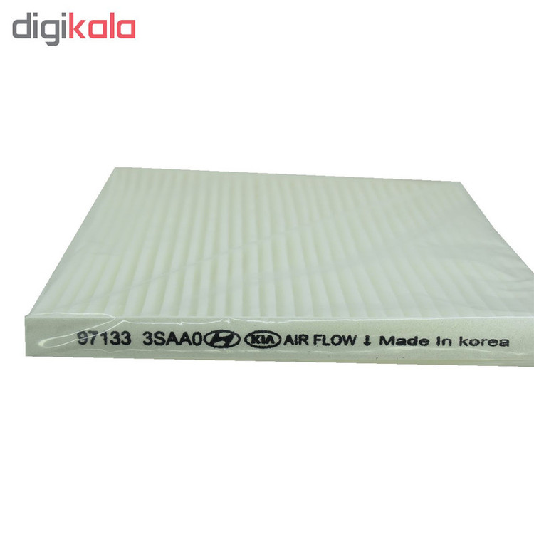فیلتر روغن خودرو هیوندای جنیون پارتز مدل 263203CAA0 مناسب برای آزرا به همراه فیلتر کابین و فیلتر هوا