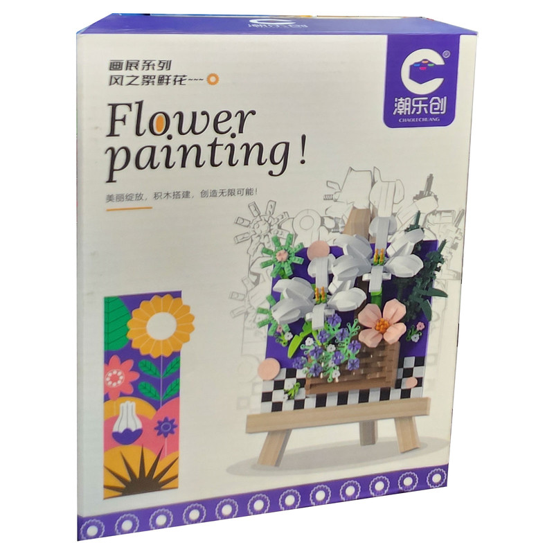 ساختنی 1054 تکه مدل Flower Painting کد 7211