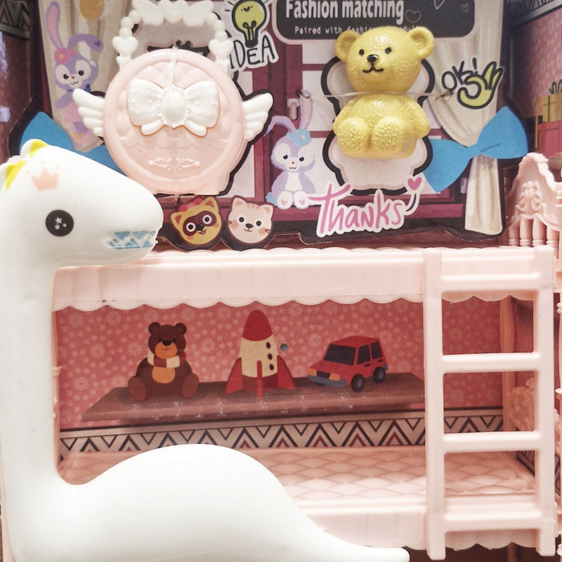 اسباب بازی مدل خانه خرگوش همراه با تخت طرح Dreamy کد 286-78