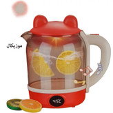 اسباب بازی مدل کتری بخار کن طرح وسایل دار کد HJ-605 مجموعه 6 عددی