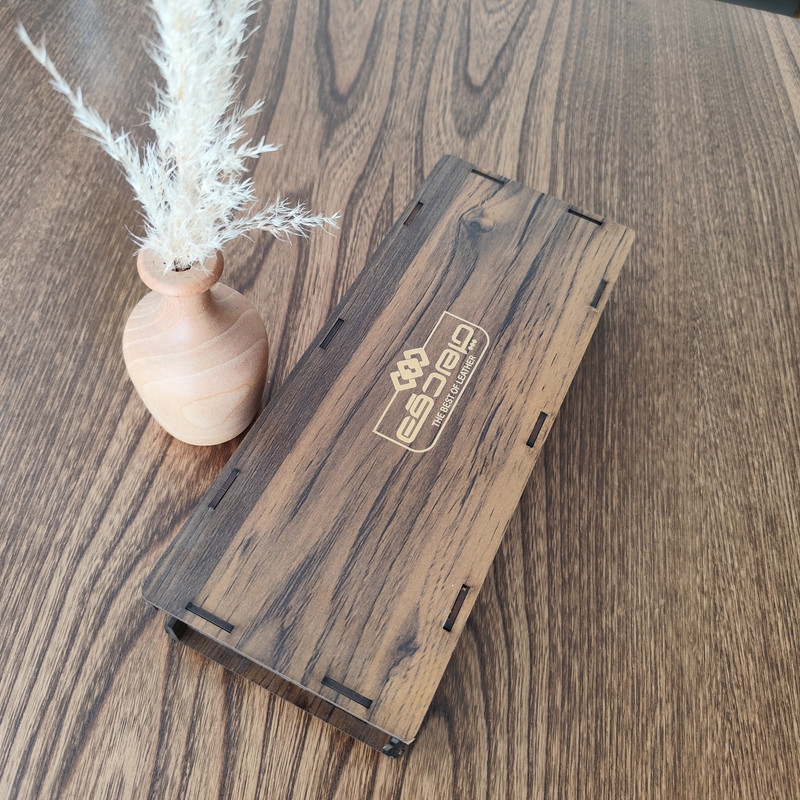 ست هدیه چرم دقت مدل چرم طبیعی بزی کد Sch-set6