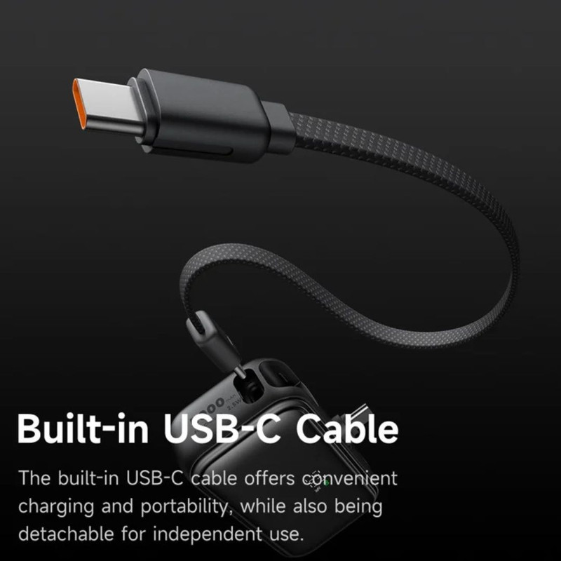 پاوربانک مک دودو مدل MC-7800 ظرفیت 5000 میلیآمپر ساعت به همراه کابل تبدیل USB-C