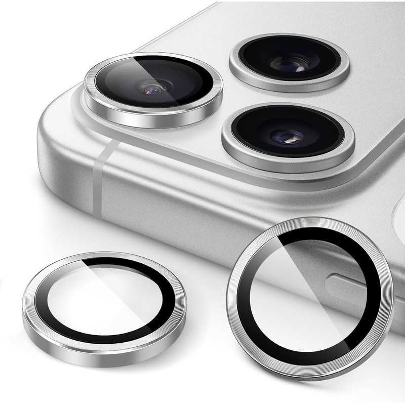 محافظ لنز دوربین شیشه‌ای کوزوم مدل PVD مناسب برای گوشی موبایل اپل iPhone 17 Pro