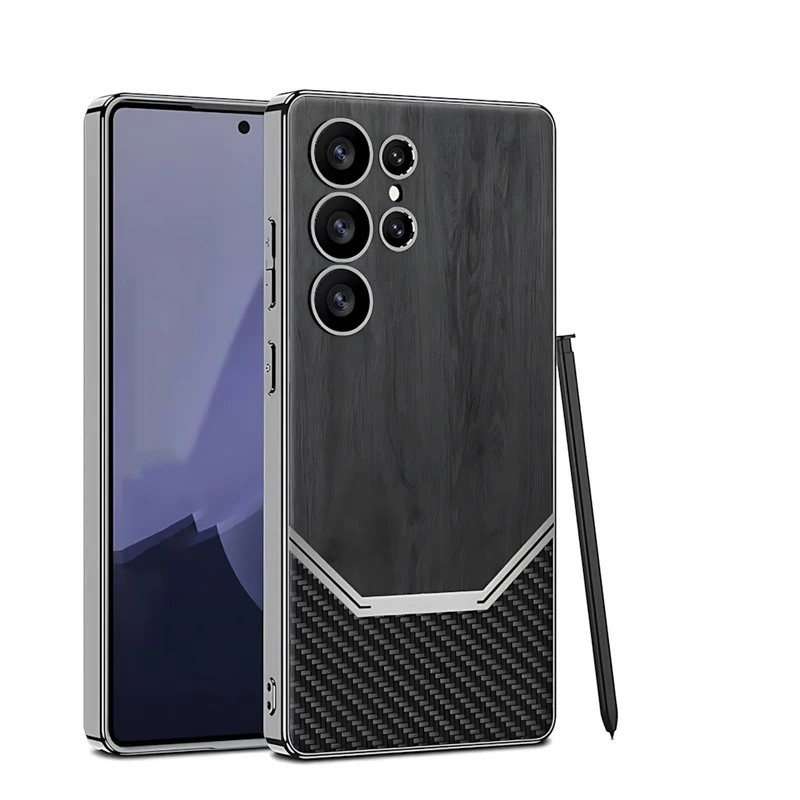 کاور مدل Woodline مناسب برای گوشی موبایل سامسونگ Galaxy S24 Ultra