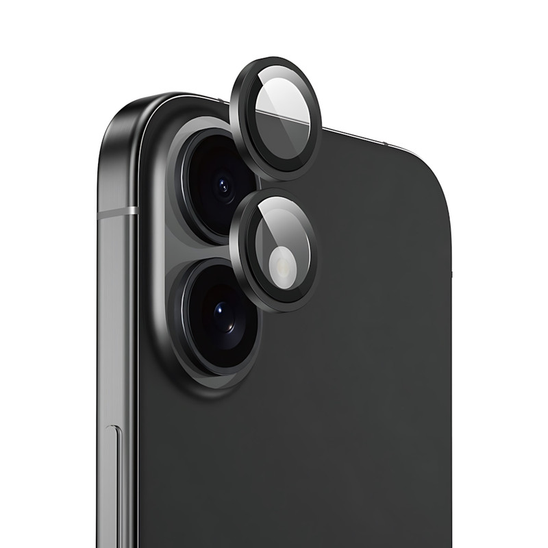 محافظ لنز دوربین شیشهای مدل Rex مناسب برای گوشی موبایل اپل iPhone 17