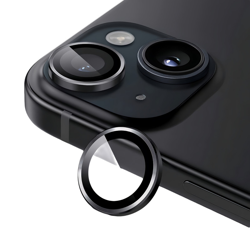 محافظ لنز دوربین چلیپا مدل Sapphire مناسب برای گوشی موبایل اپل iPhone 15