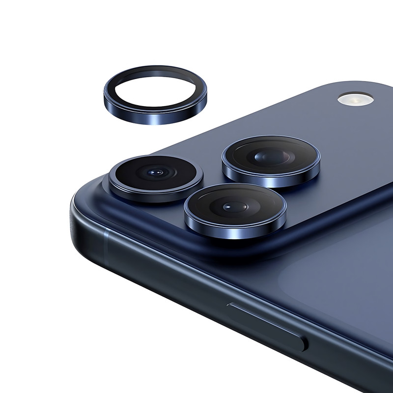 محافظ لنز دوربین شیشهای مدل Rex مناسب برای گوشی موبایل اپل iPhone 17 Pro