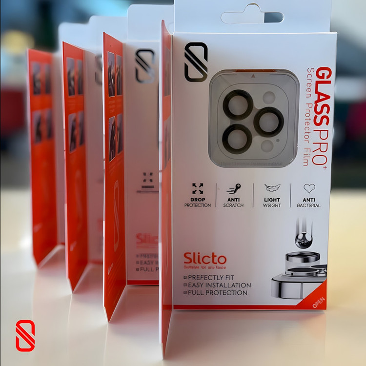 محافظ لنز دوربین اسلیکتو مدل Pro Plus مناسب برای گوشی موبایل اپل iPhone 16 Pro
