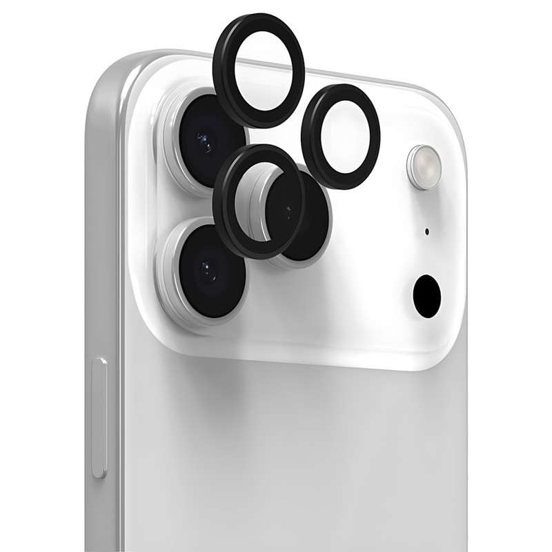 محافظ لنز دوربین شیشه‌ای زگ مدل EliteCam مناسب برای گوشی موبایل اپل iPhone 17 Pro