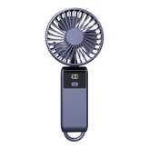 پنکه شارژی مدل تنظیم شونده کد GS12 ظرفیت 1200 میلی آمپر ساعت