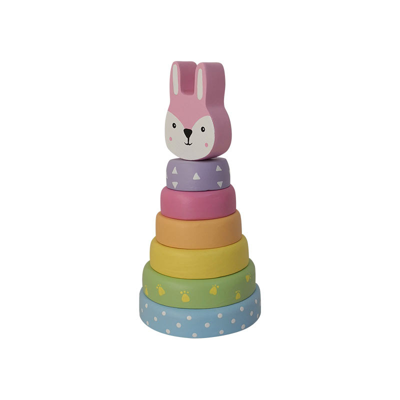 بازی فکری برج هیجان طرح خرگوش مدل MKids56-B-C