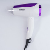 سشوار مسافرتی 1800 وات رومئو مدل RM-5959، موتور AC، وزن 350 گرم، المنت فلز، دارای سری متمرکز کننده پهن با ویژگی صاف ک...
