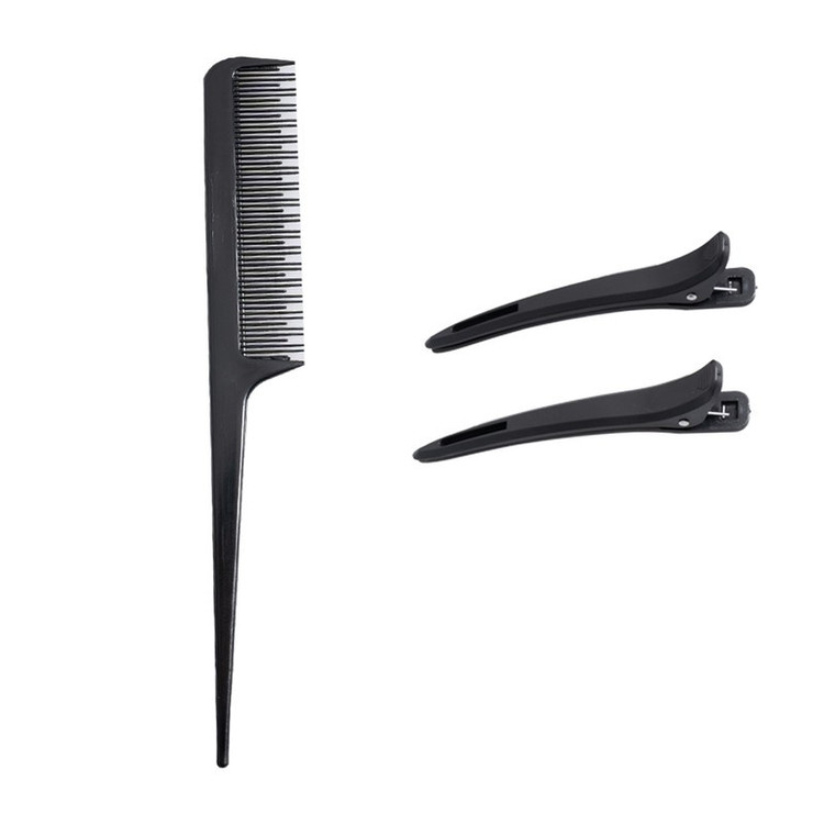 اتو مو حرفه ای رومئو مدل RM-5550 به همراه برس حرارتی و فر کننده مو مجموعه سه عددی