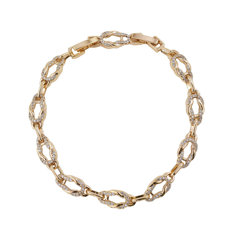 دستبند زنجیری زنانه ژوپینگ مدل AAD1024