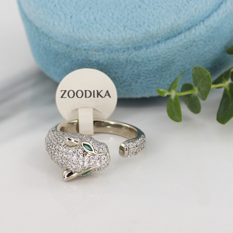 انگشتر زنانه زودیکا مدل پلنگ کد AAE832