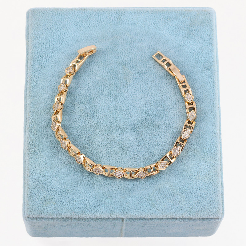 دستبند زنانه زنجیری ژوپینگ مدل S1AAD1123