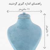 گردنبند زنانه ژوپینگ مدل AAB857